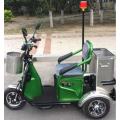 Small garbage collection and transportation tricycle
