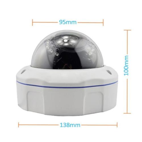 H.265 5.0MP Dome Security Video Surveillance IP Camera