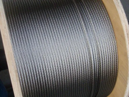 3X7 Stainless Steel Wire Rope 0.078in 316