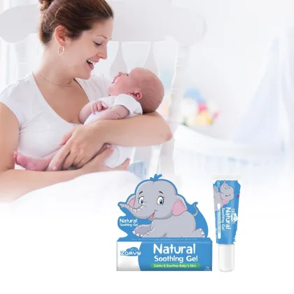Pure Natural Soothing Gel for Baby Skin Relief and Calming