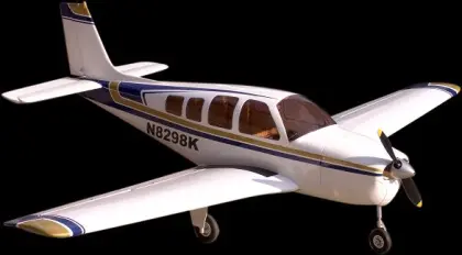 Model plane Beechcraft Bonanza A36