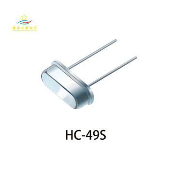 HC-49S SMD 금속은 결정을 3.2-90 MHz를 입을 수 있습니다