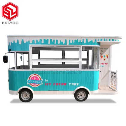 Mobile Food Truck: Ice Cream, Coffee, Taco, Pizza & Fast Food