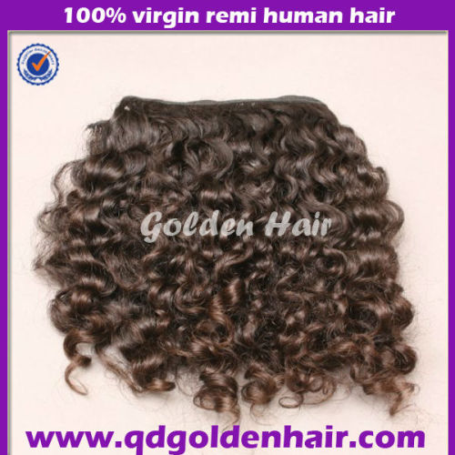 Golden Hair 100% Cheap Remy Hair Extension Weft Wholesale