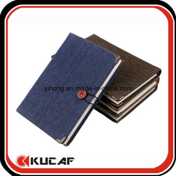 Chiusura bottone Jean Note Book con Metal Corner