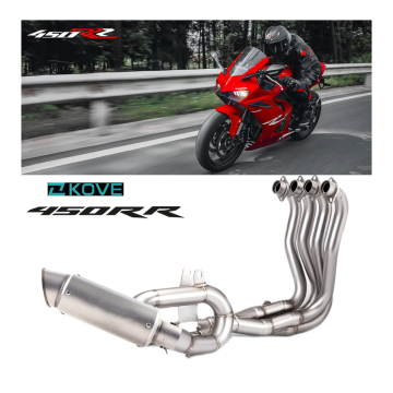 Kove 450RR Modified Sheeping Tyne Set - Spiral Full Section + Tail Section pour 2023-2024