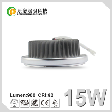 12W NO dimmable 2700k Ra85 cob led ar111 GU5.3 12v with CE AND ROHS approved