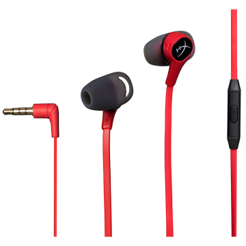 HyperX Cloud In-Ear Earbuds with Microphone Controller for Sports and Gaming
