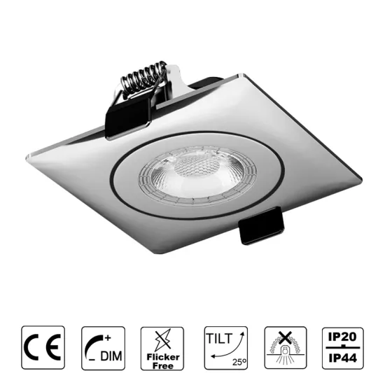 Low profile dimmable led downlights