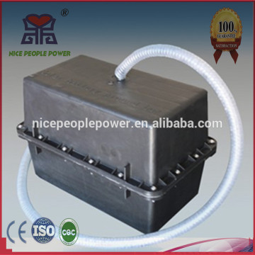 Plastic Buried Box for solar light battery with waterproof load one battery 12V65AH