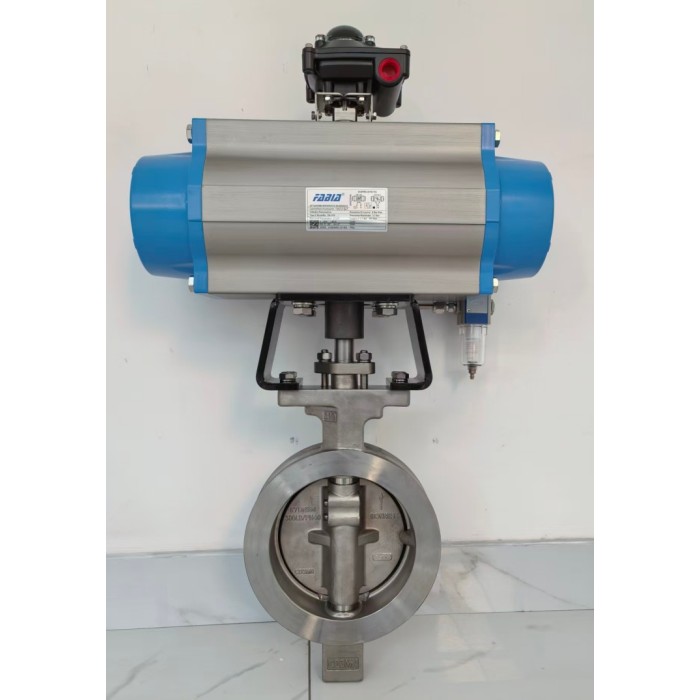 Van bướm khí nén - lệch tâm