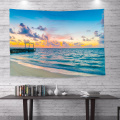 Beach dust proof decorative tapestry