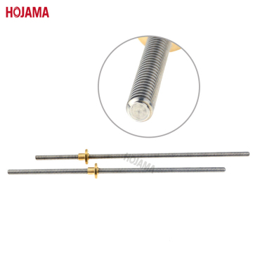 TN6x2 Trapezoidal Lead Screw with Brass Nut