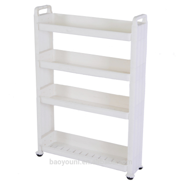BYN kitchen accessories 4 tiers bottle drying rack with wheel DQ-1309