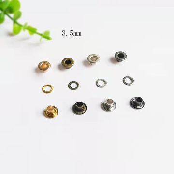 Nickel-Free Rust-Resistant Brass Round Eyelets for Shoes: The Perfect Fit for Your Footwear