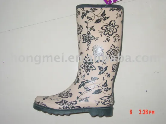 ladies rubber boots(rb-023)