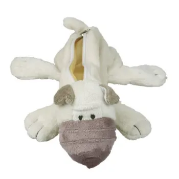 plush animal pencil case, plush dog pencil case