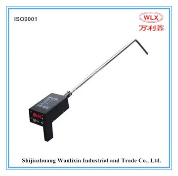 Portable pyrometer for foundry stick type
