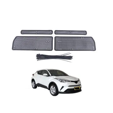 OEM Automotive External Accessories: Toyota 2021 C-HR Diamond Mesh Front Grille Insect Screen Car Decoration