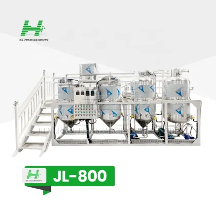 Modular Oil Refinery Machines for Crude, Soybean, and Peanut Oils