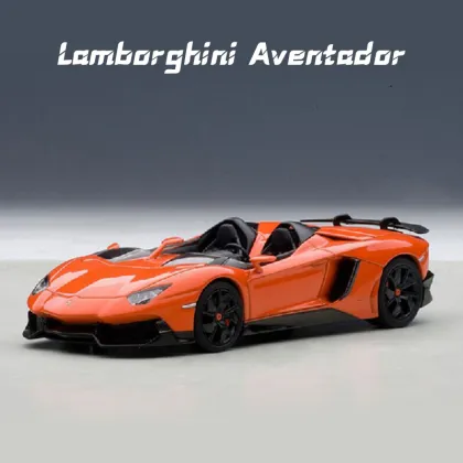 Autoart 1:43 Scale Diecast Model Car: Aventador Convertible Alloy Sports Car