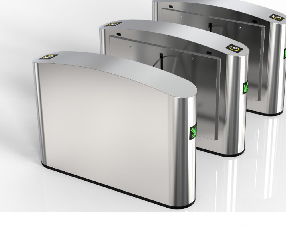 Automatic Security Flap Barrier Turnstile Gate