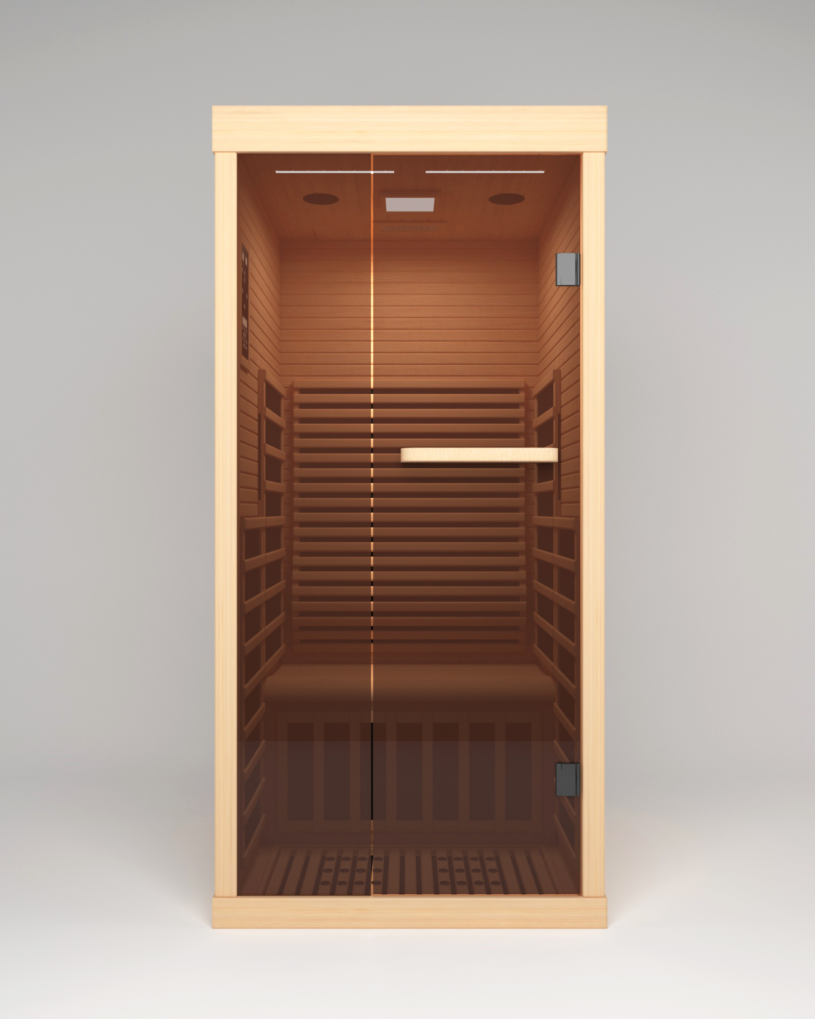 Indoor far-infrared sauna