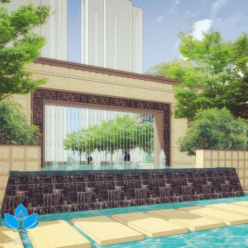 wall water feature