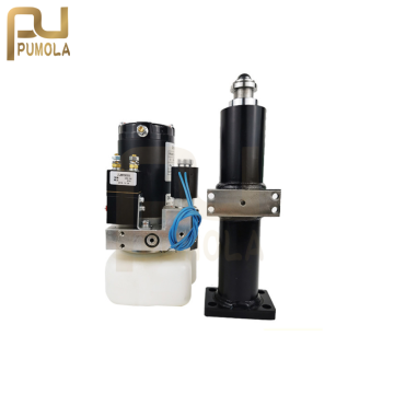 24VDC Small Hydraulic Pump Station: Complete Power Unit for Freight Elevator Lifting with Hydraulic Cylinder