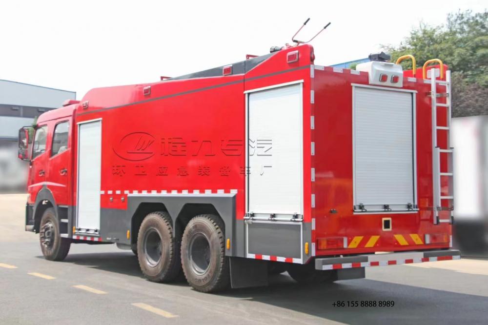 Dongfeng Tianlong Export Type 12 Square Water Tank Fire Truck 6 Jpg