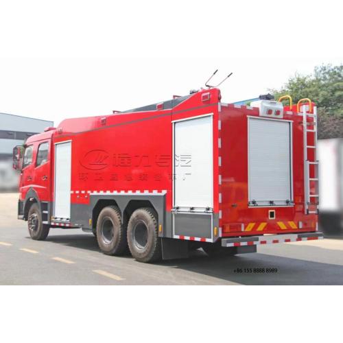 Dongfeng 6x4 Camión de combate de incendios de vehículos de emergencia