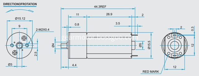 micro gear motor 