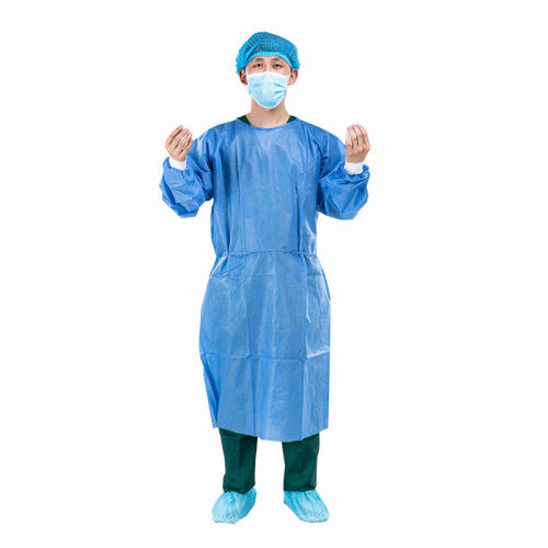 Robe d'isolement PP pour l'hôpital