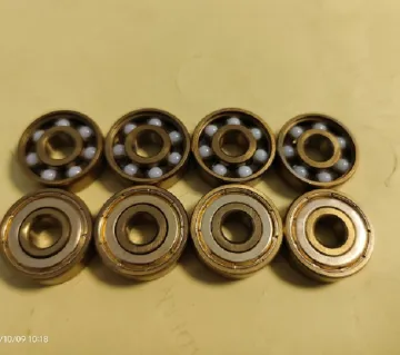 627Z Gold Metal Seal 7Zero2 Balls White Ceramic Balls No Oil Laser Logo Customized
