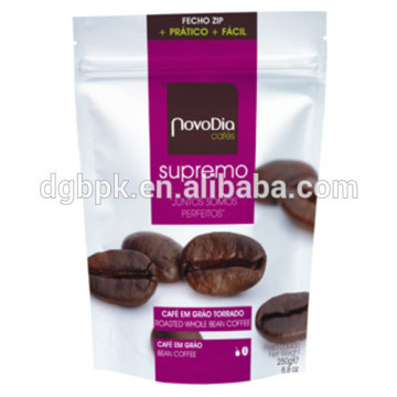 clear simple ploy coffee beans packaging bag