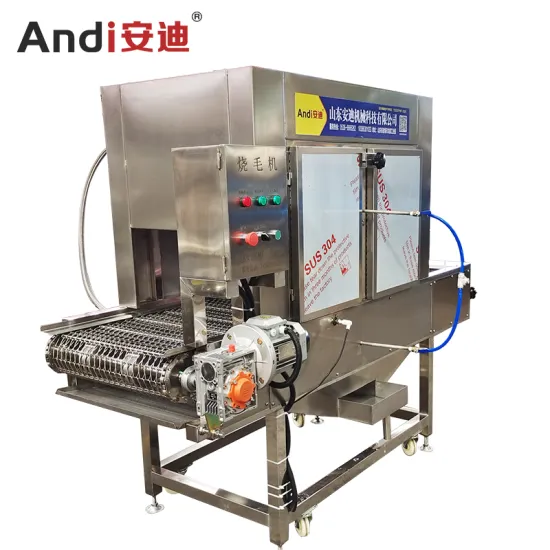 High Performance Adjustable Speed Pig Hair Removal Machine