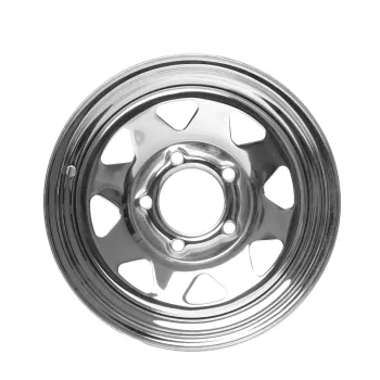 13-16 Inch Camping RV Wheel Rim Accessories with Chrome Finish