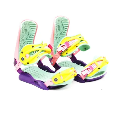 Wholesale High-Quality Chinese Lightweight Ski Strap Buckle Black Ski Shoes Snowboard Binding