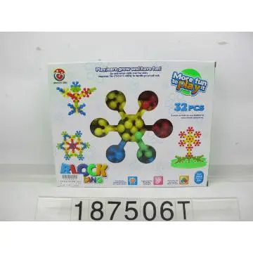 Plastic  Creative Block Toys-Snow Brick Toy