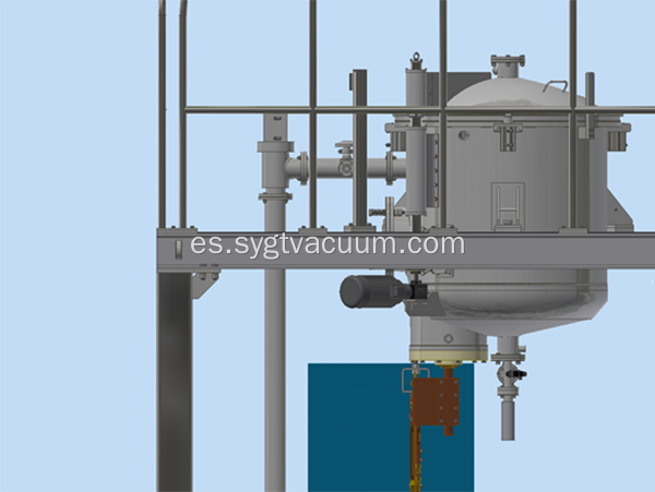 Horno de grafitización al vacío a alta temperatura