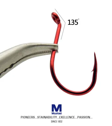 MUSTAD Hooks for Sea Fishing - 92554npnr #5packs/Lot Jig Big Fish Hook