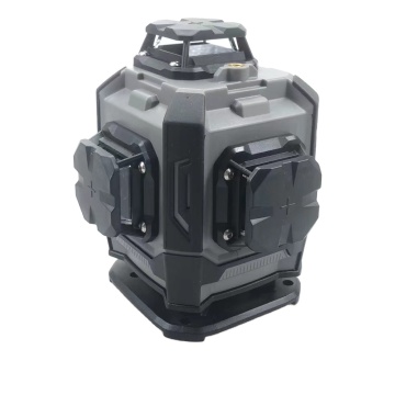 Professional Line Laser Level with Rechargeable Battery: 4D, 16 Lines, Red & Green Beam, Self-Leveling 360° Survey Equipment