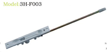 Aluminium door hardware door bolt flush bolt square
