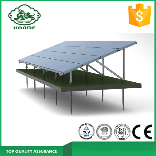 Staffe di montaggio per pannelli solari con vite di messa a terra