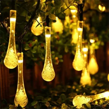 20 LED Waterproof Motion Sensor Outdoor Solar House Light, Lawn Light, Solar LED String Light