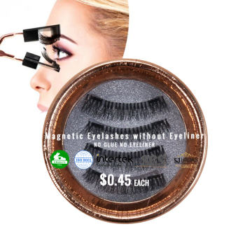 Custom Faux Mink Magnetic Eyelash Packaging - Wholesale 3D Mink Eyelashes Vendor
