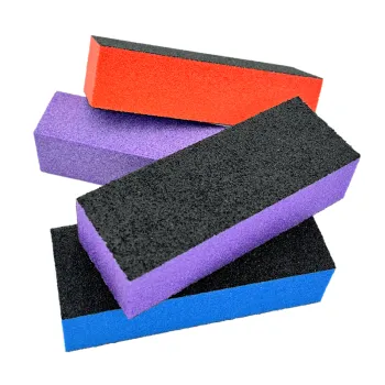 Disposable Emery Finger Salon Sandpaper Nail Buffer Block File Tool