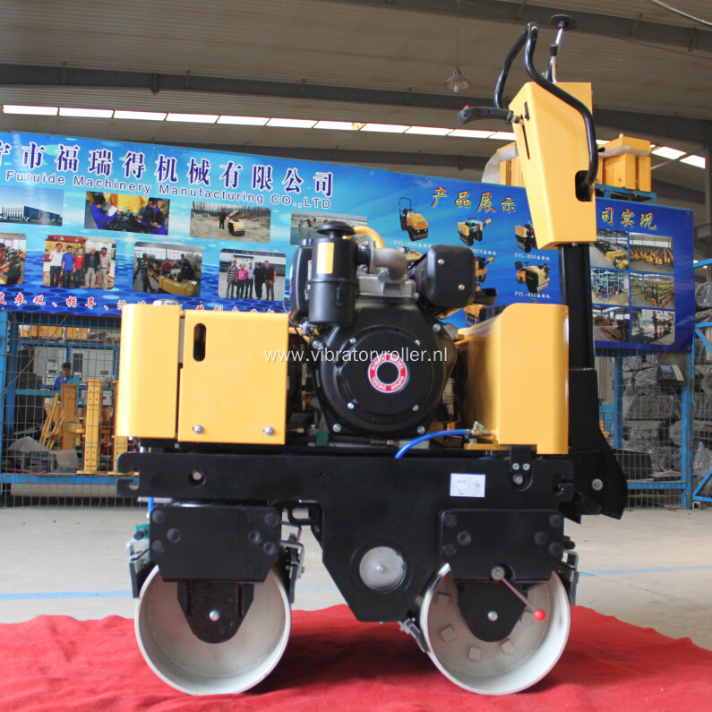 800Kg Double Drum Roller Vibratory Compactor