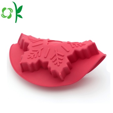 Silicone Cake Mold Heat Resistant Snowflack Shaped Mold