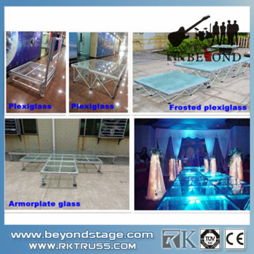 Rk Aluminum Frame Plexiglass Stage